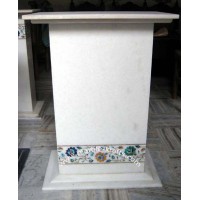 marble inlay dining table top 72x36" WPRE-723601 